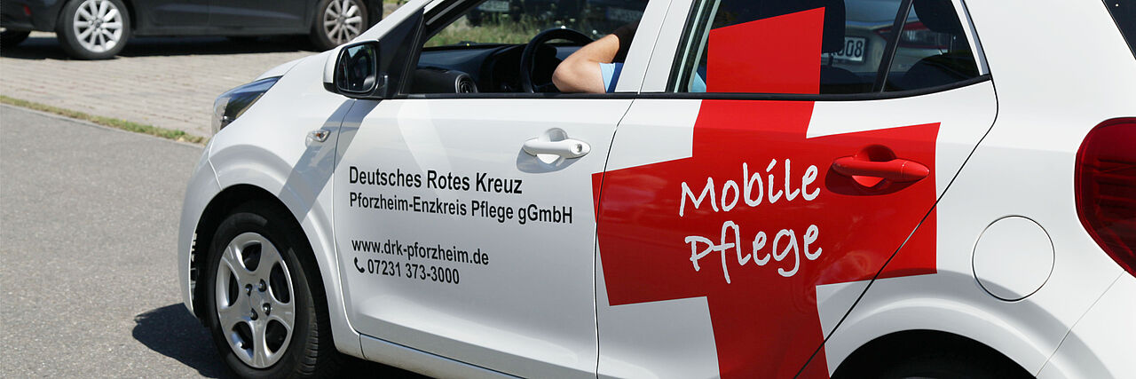 Auto des Ambulanten Pflegedienstes